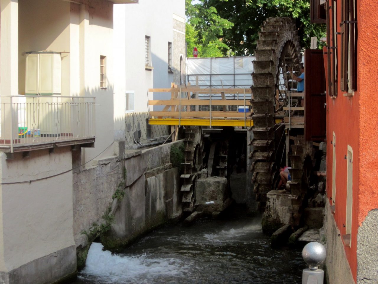 Ruote dei mulini, via al restauro