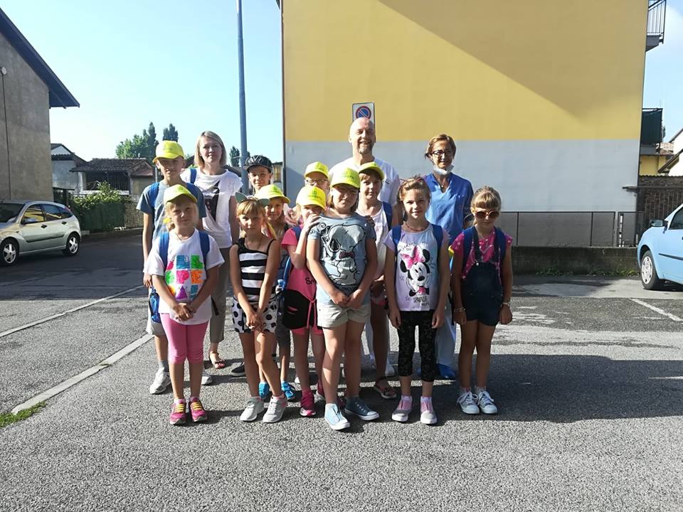 Grest, piscina e dentista per i bimbi bielorussi