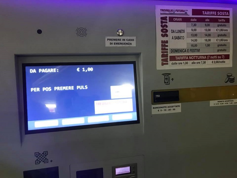 Piazza Setti: parcheggio a pagamento questa mattina, ma si è trattato di un errore