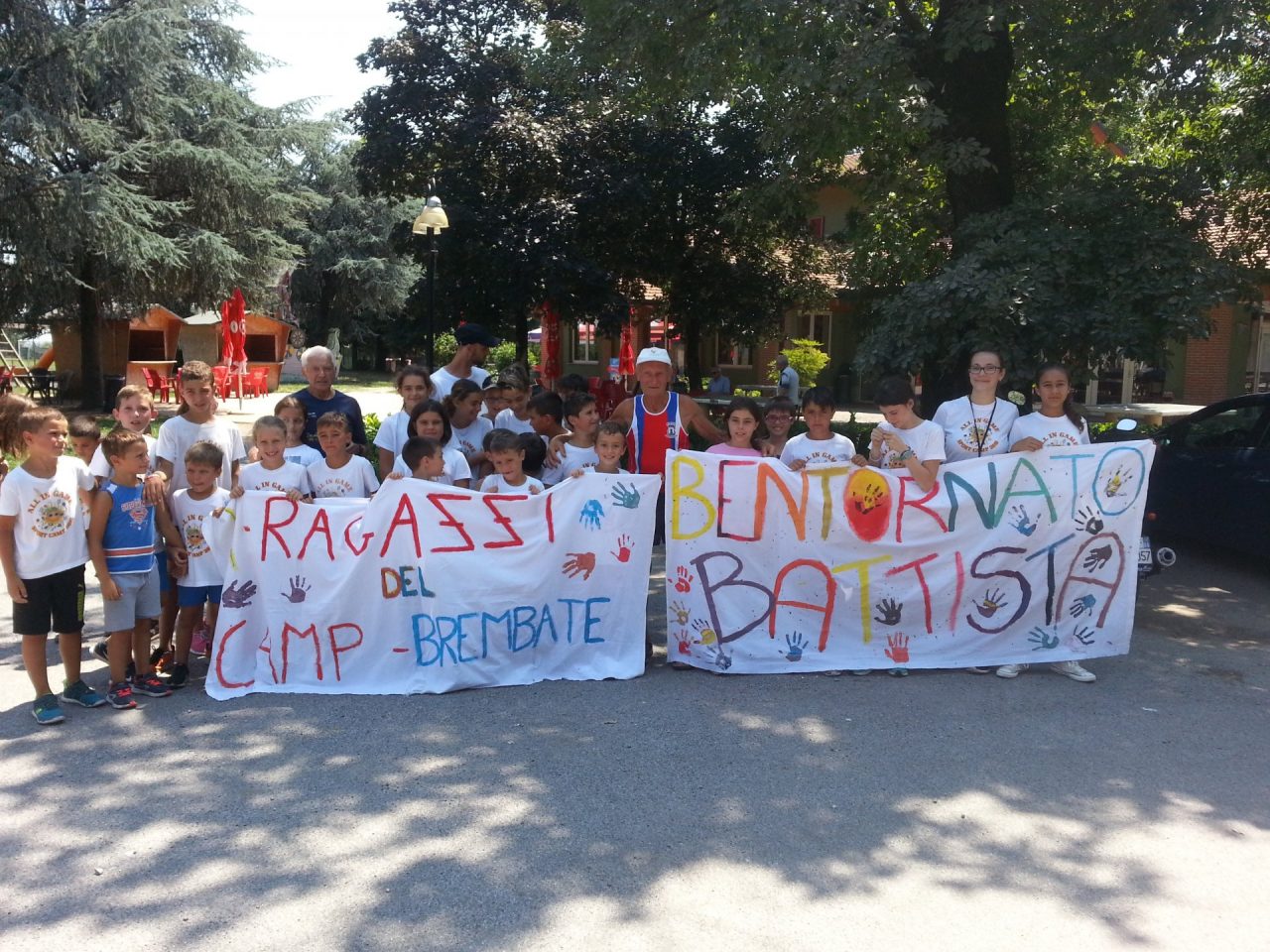 Brembate ha accolto il runner Battista Marchesi