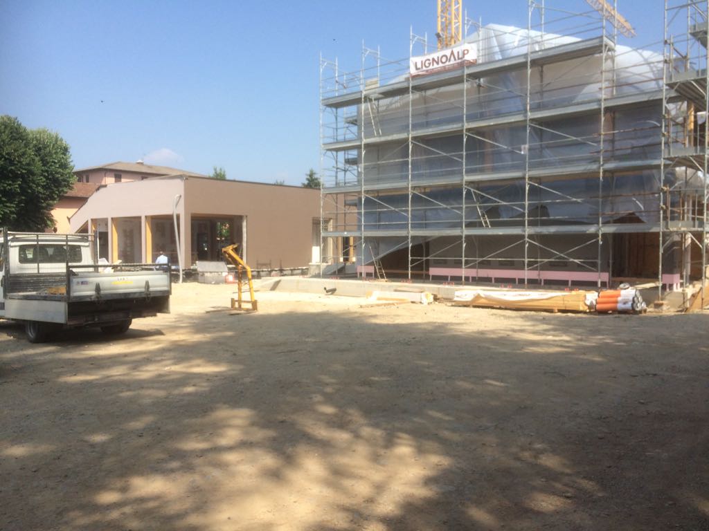 Castel Cerreto, la nuova scuola sarà pronta a ottobre FOTO