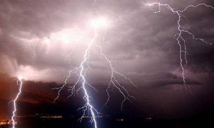 Allerta meteo per rischio temporali forti sul Lecchese e in Bergamasca