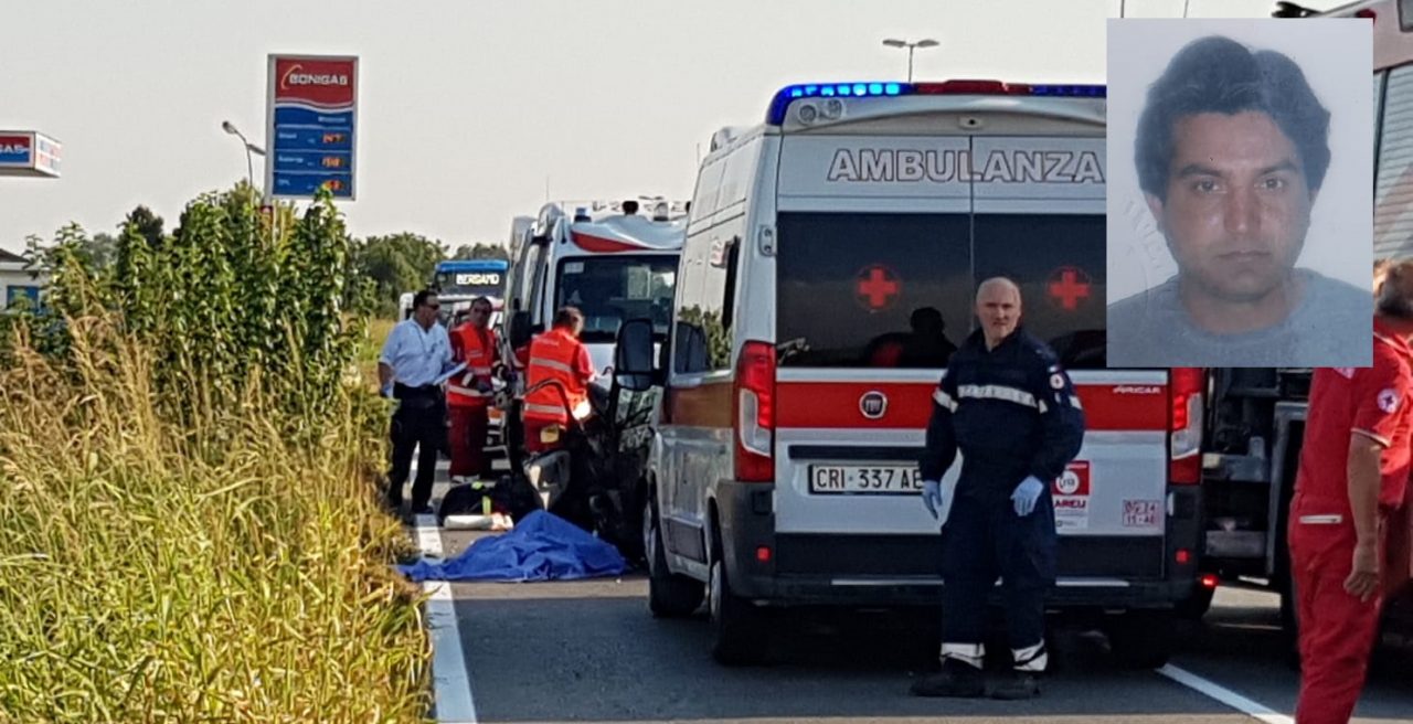 Incidente Romano, chi è la vittima dello schianto FOTO