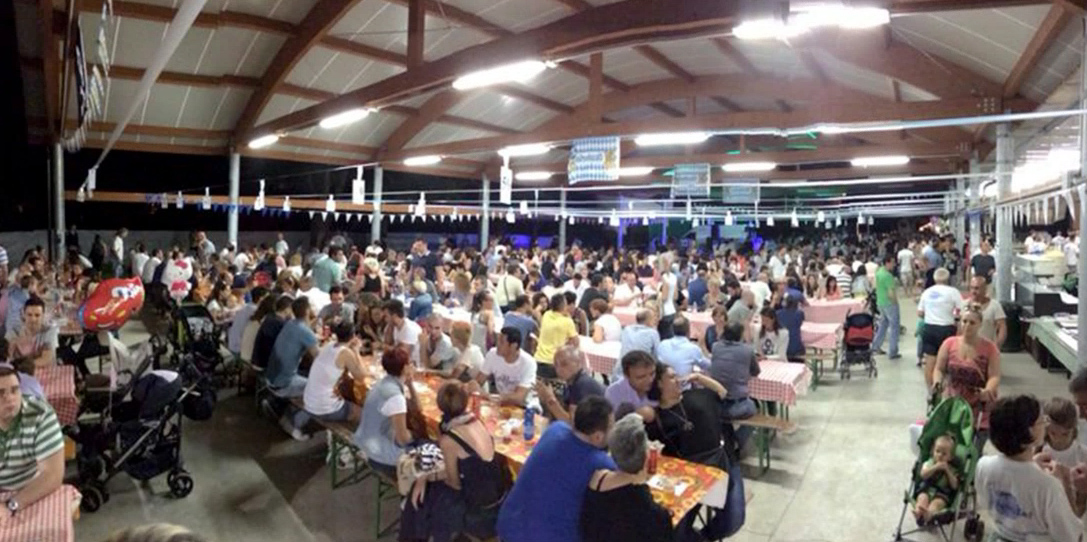 Sagra, è la serata dei fuochi di San Rocco