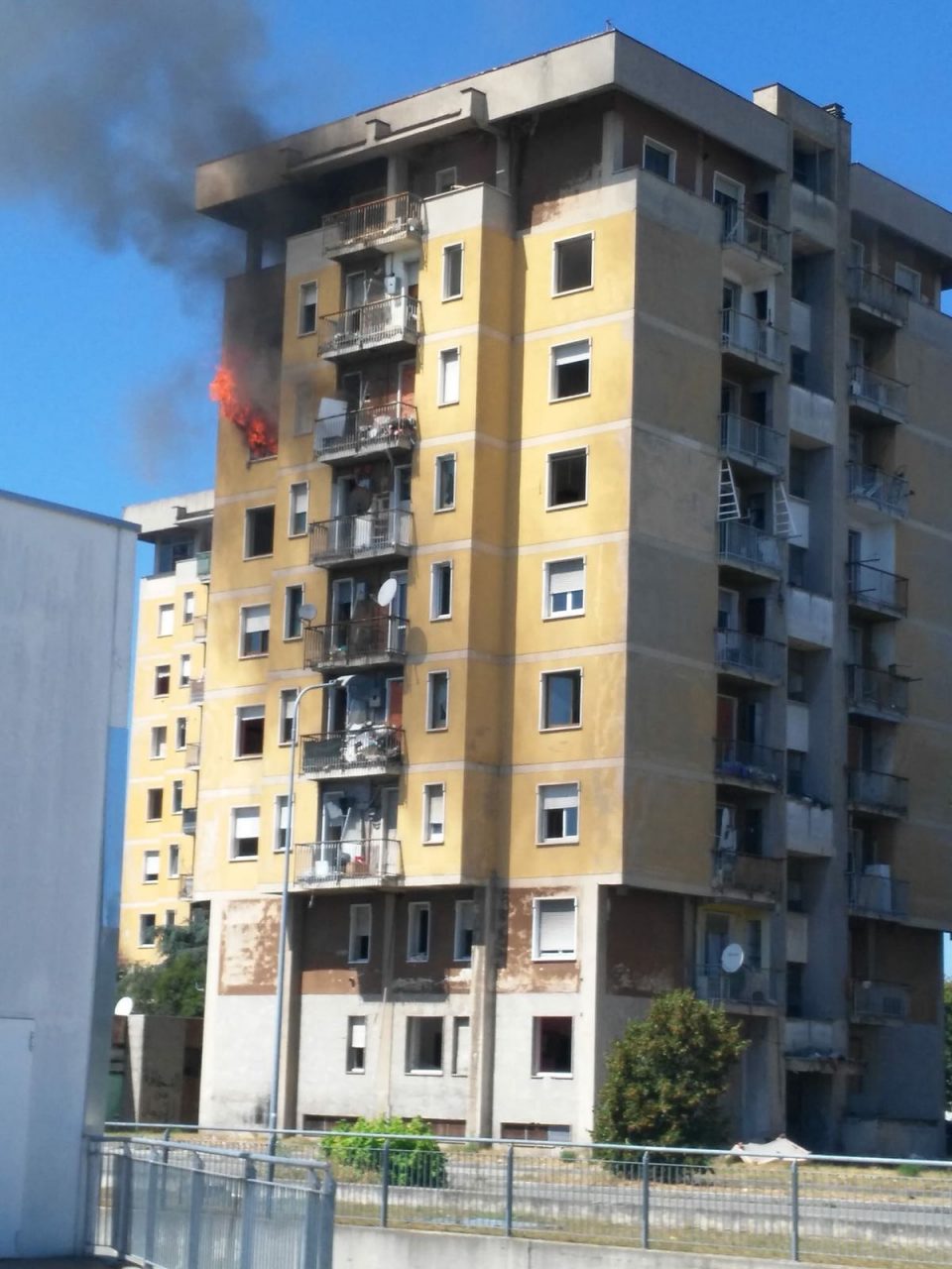 Ancora un incendio a Zingonia