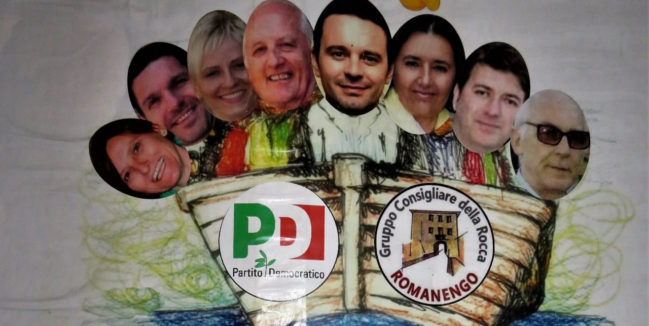 Consiglieri sui barconi e manifesti imbrattati: è guerra pre elettorale