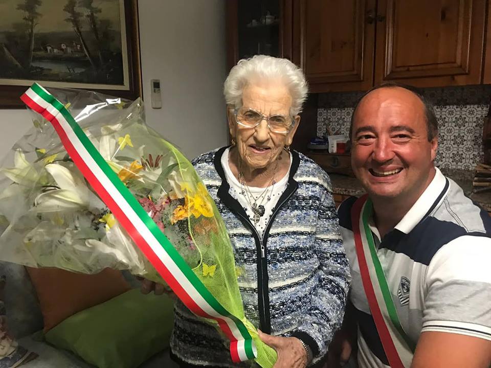 Festa a Ciserano per i 100 anni di Rachele Ippoliti