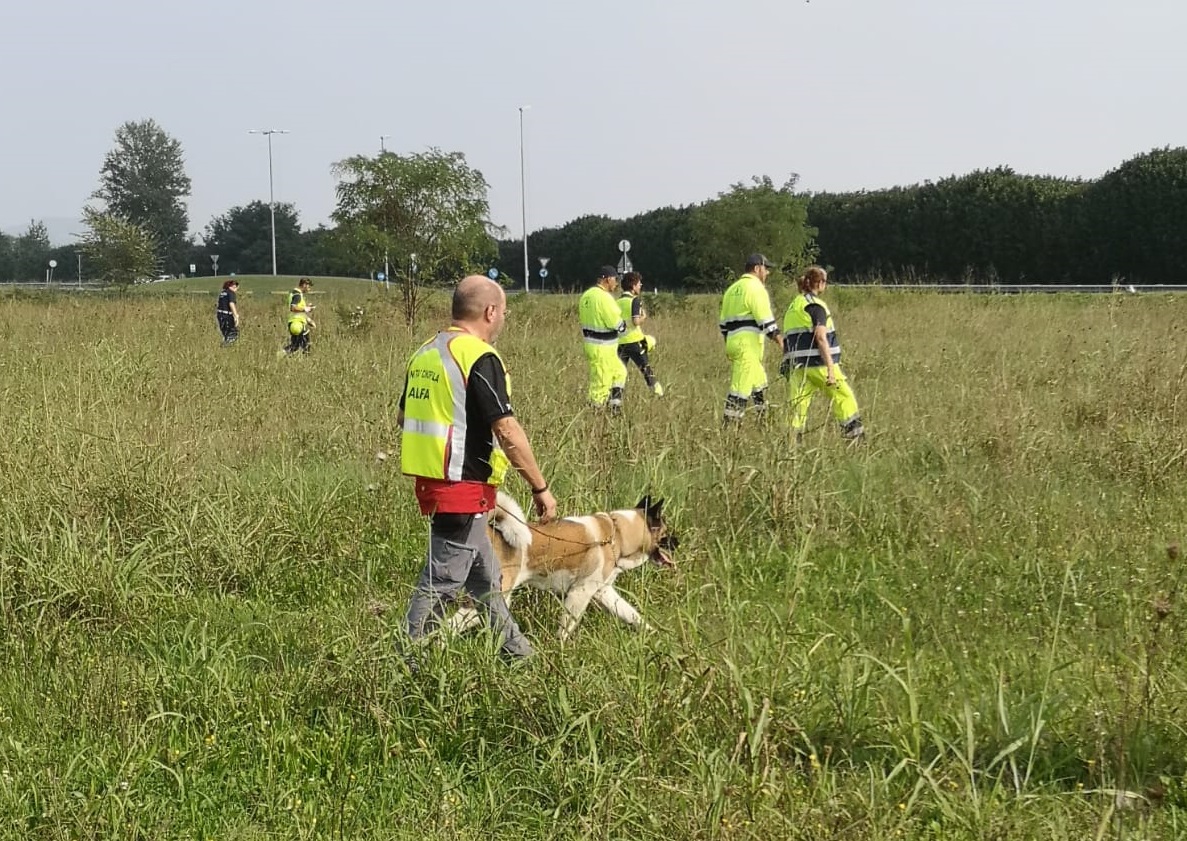 ricerca dispersi protezione civile palosco