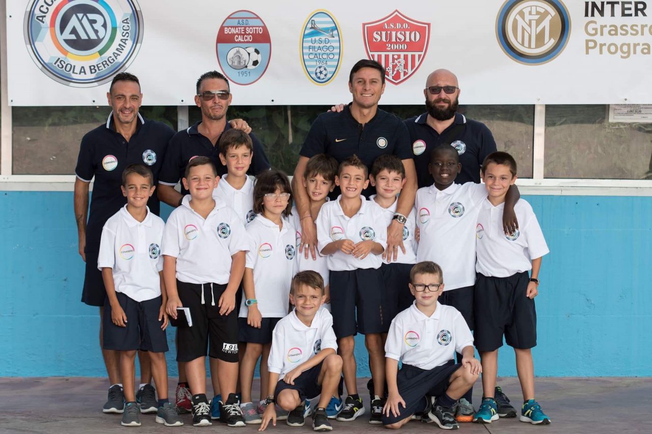 Zanetti fa emozionare grandi e piccini FOTO