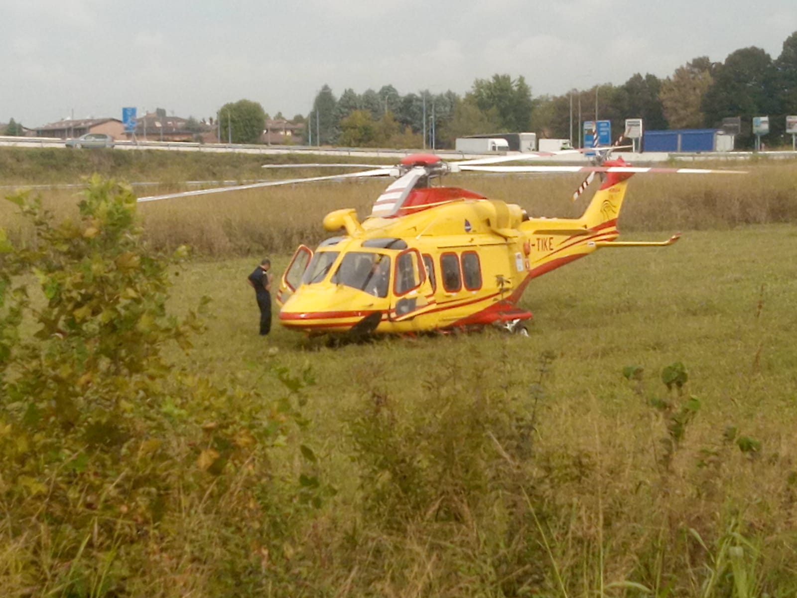 Cade dal Tir a Spino