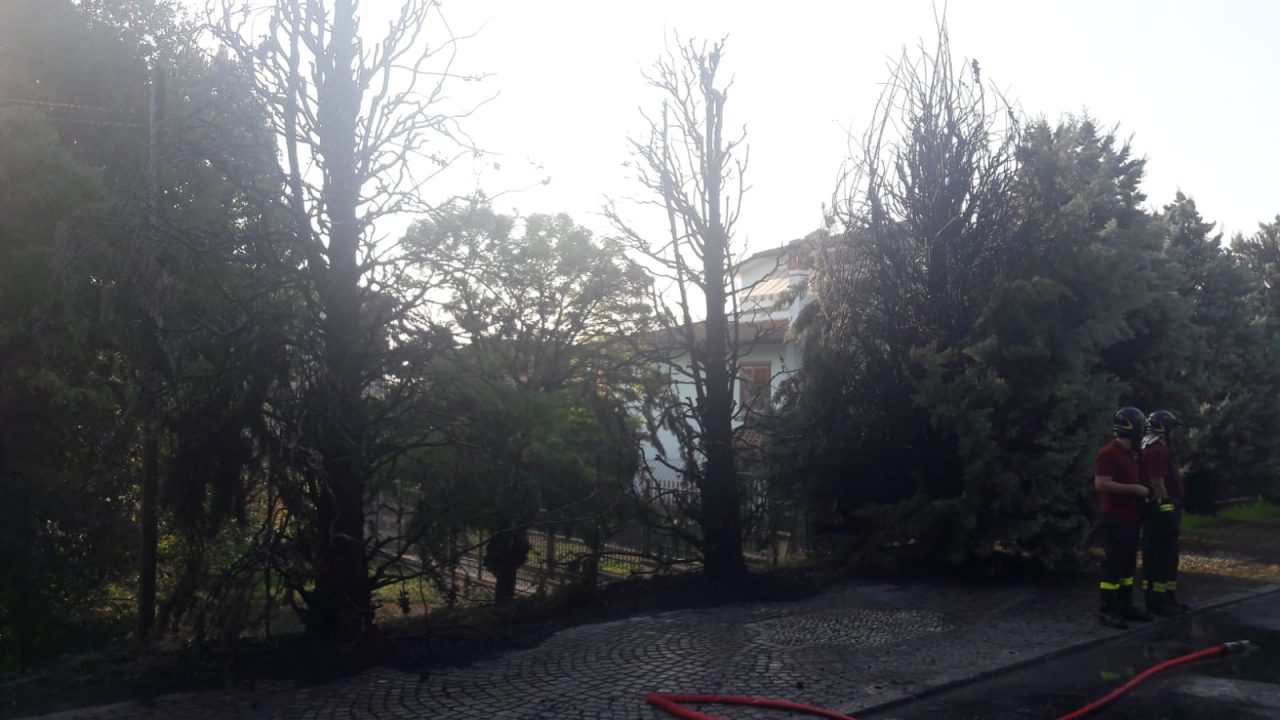 Casirate incendio