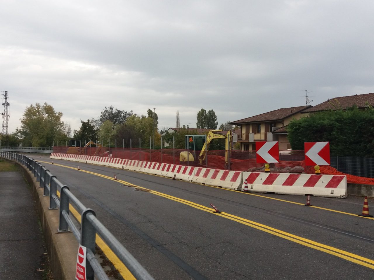 Barriere fonoassorbenti, attenzione ai lavori in corso sulla sp144