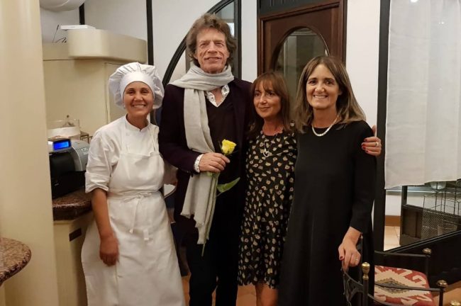 Mick Jagger a Como tra fotoricordo e un film da girare