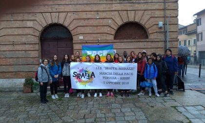 Sraffa e Marazzi da Crema ad Assisi per la Marcia della Pace