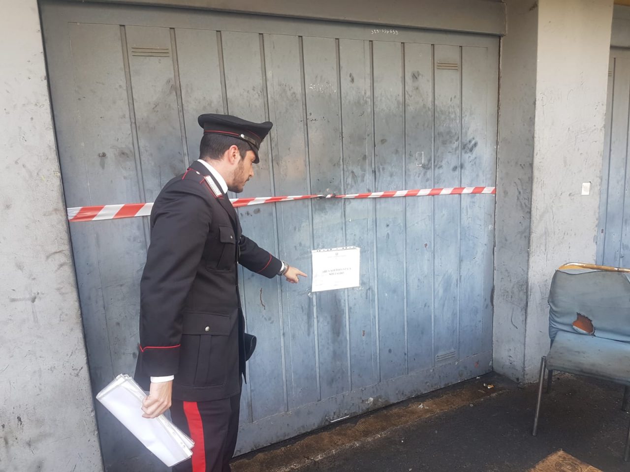 Autofficine abusive a Zingonia (Ciserano)