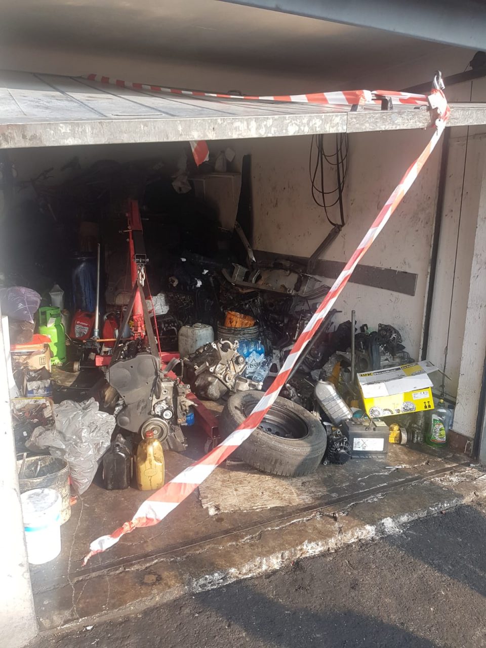 Autofficine abusive a Zingonia (Ciserano)