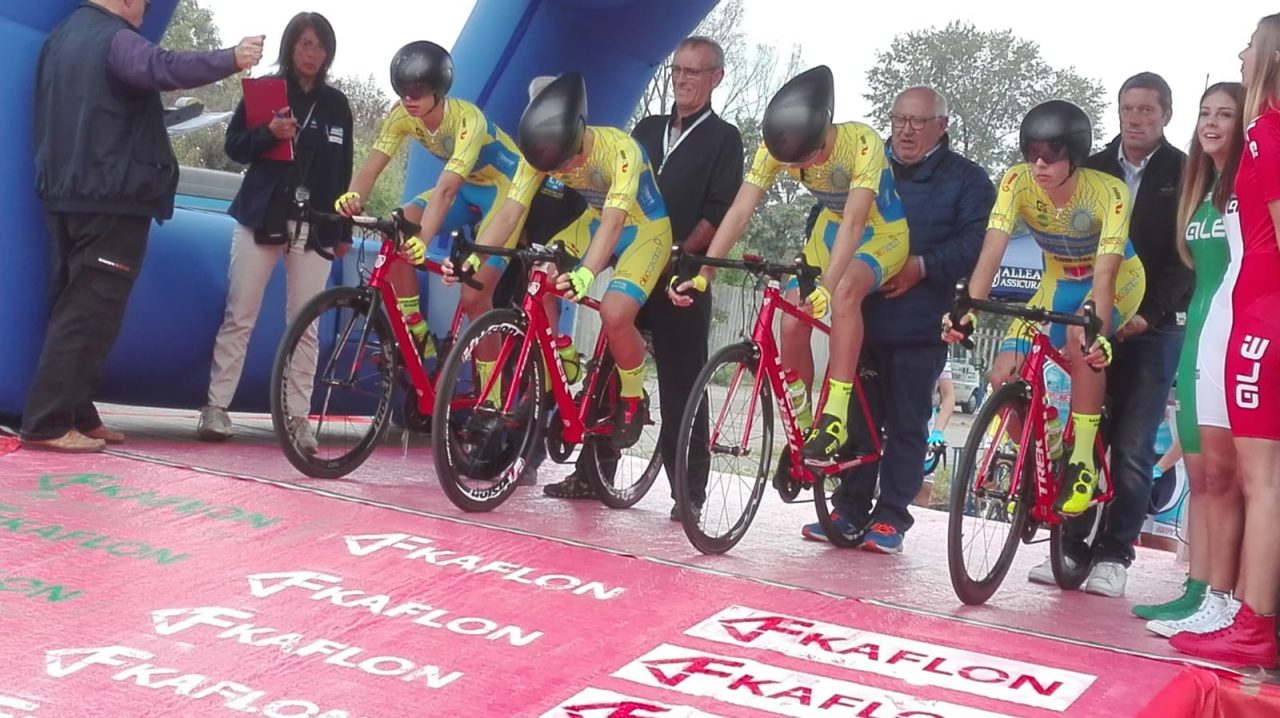 Campionato italiano Cronometro a squadre: per il romanese Cometti è ancora oro