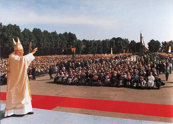 Papa Giovanni Paolo II a Caravaggio