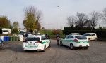 Blitz della Polizia locale nel campo nomadi FOTO