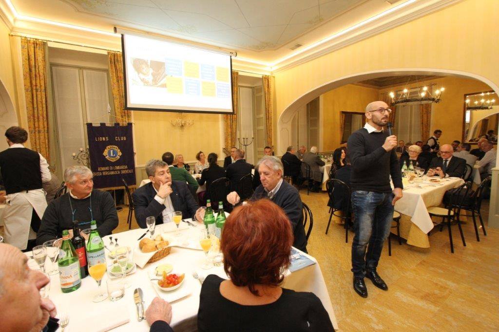 Lions Club Romano a tavola per solidarietà