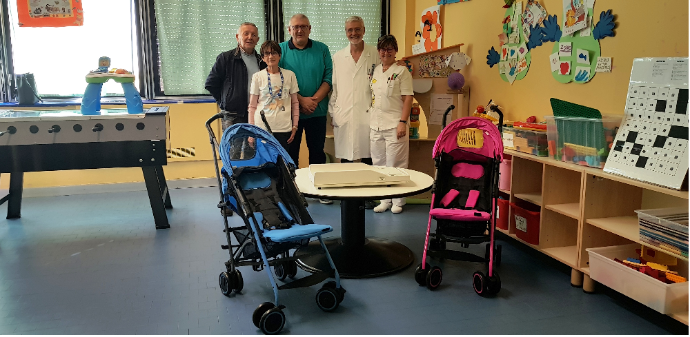 Nuove attrezzature donate dall’Abio Treviglio alla Pediatria