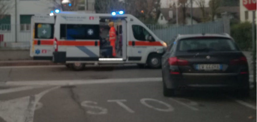 Incidente a Casirate, due persone ferite