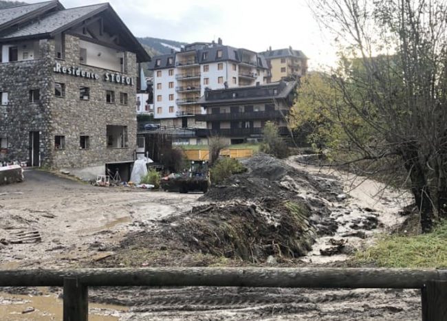 Frane ad Aprica, evacuate alcune famiglie