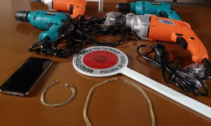 Furto di trapani e gioielli, fermato ed espulso un 40enne