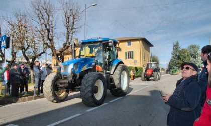 Basella "capitale" dell'agricoltura della Bassa: quasi 200 trattori nella frazione FOTO