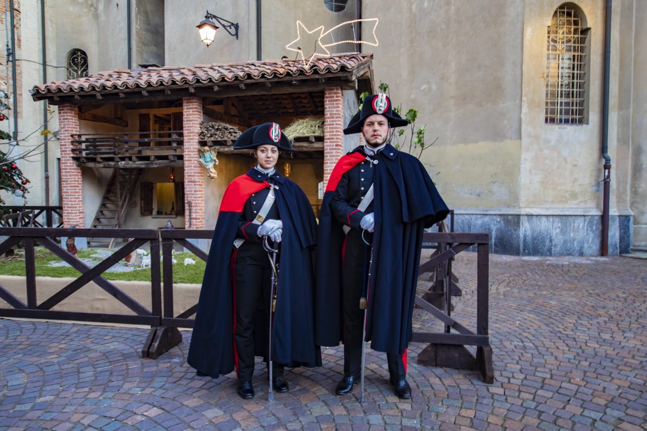Pattuglie in uniforme storica