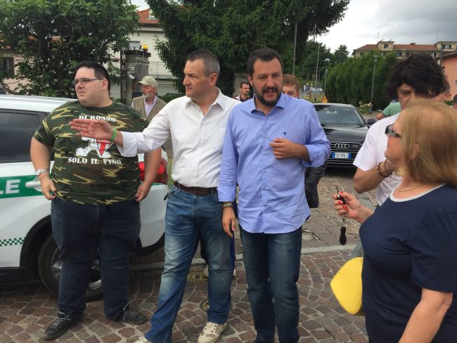 Manifestazione Lega a Roma EVENTO IN DIRETTA
