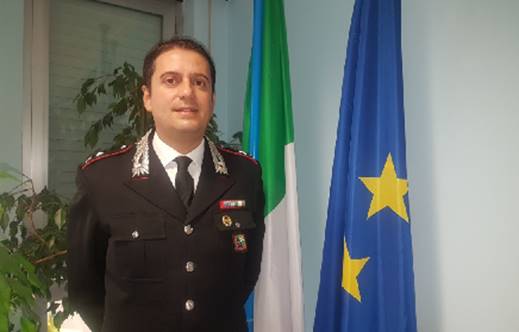 Il comandante dei carabinieri Papasodaro promosso a Maggiore