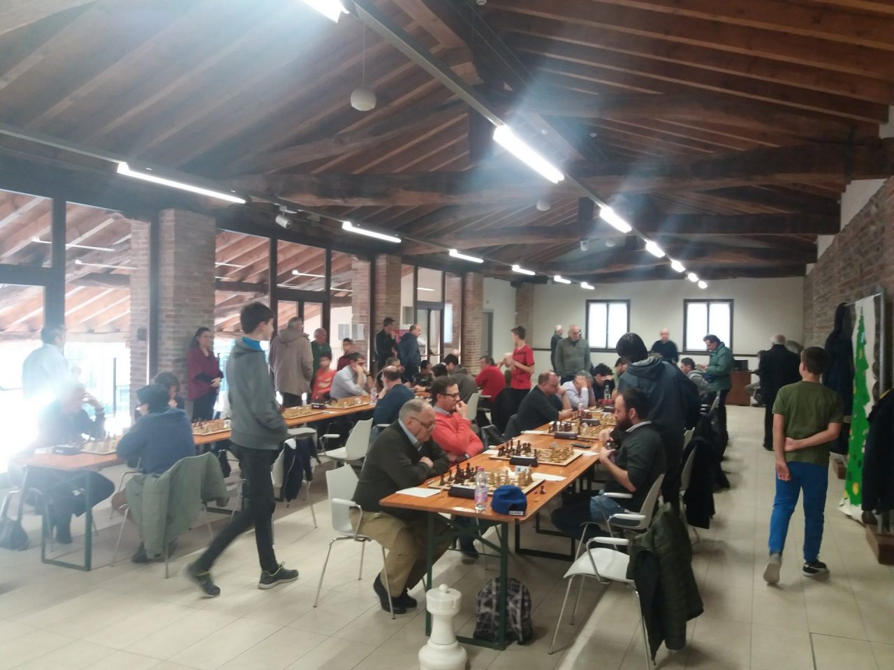 Campionato di scacchi provinciale, a Spirano la gara è aperta FOTO