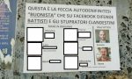 Lista di proscrizione appesa ai muri di Bergamo