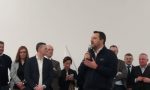 Matteo Salvini in città per l'inaugurazione della sede della Lega