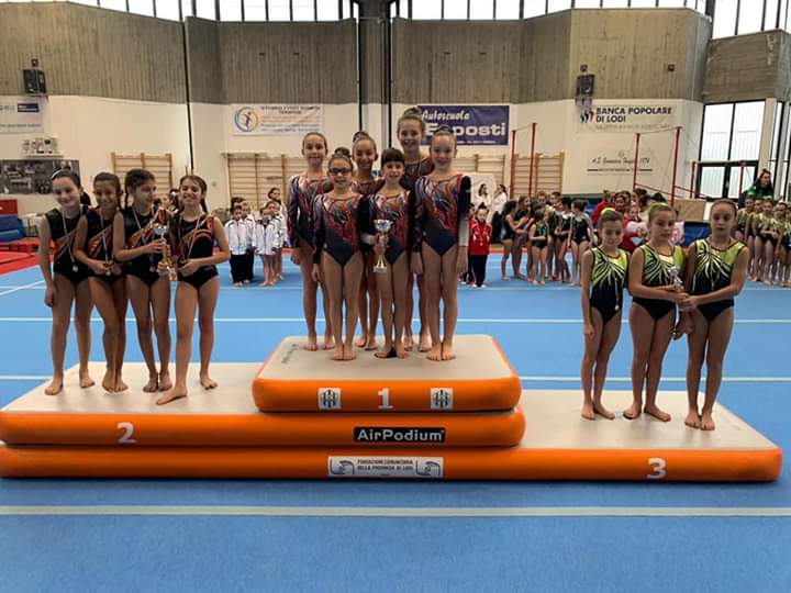 Ginnastica Trevicass, per la squadra di Cassano arrivano i primi podi del 2019 FOTO