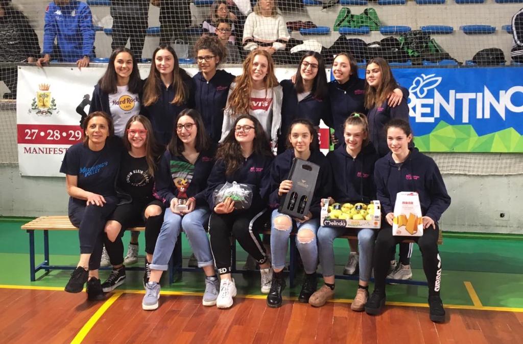 Volley Under 16, Martinengo terza a Rovereto inizia l’anno con il botto