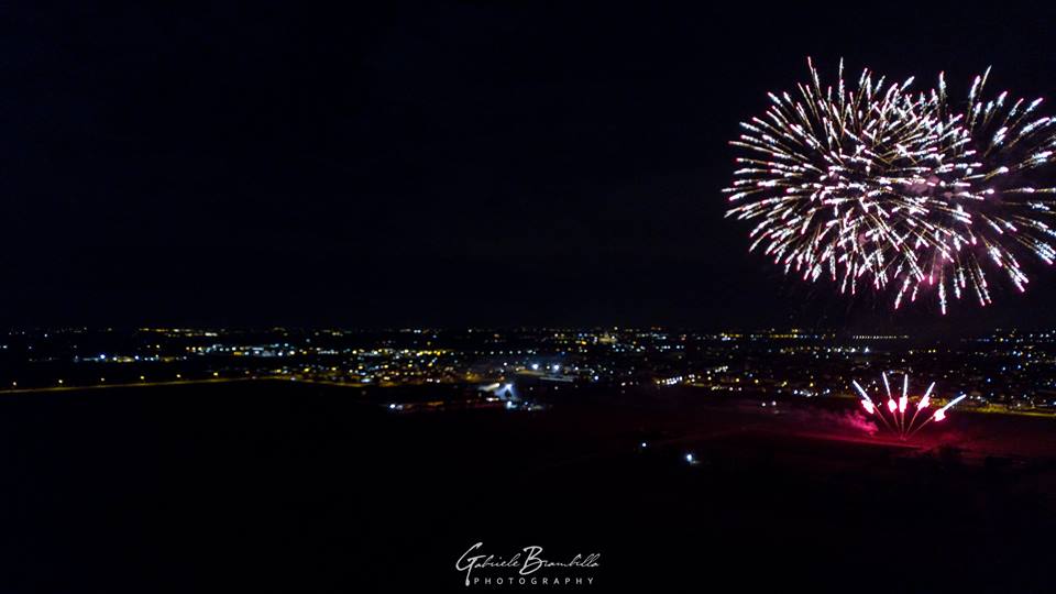 Santa Liberata 2019 Caravaggio fuochi d'artificio