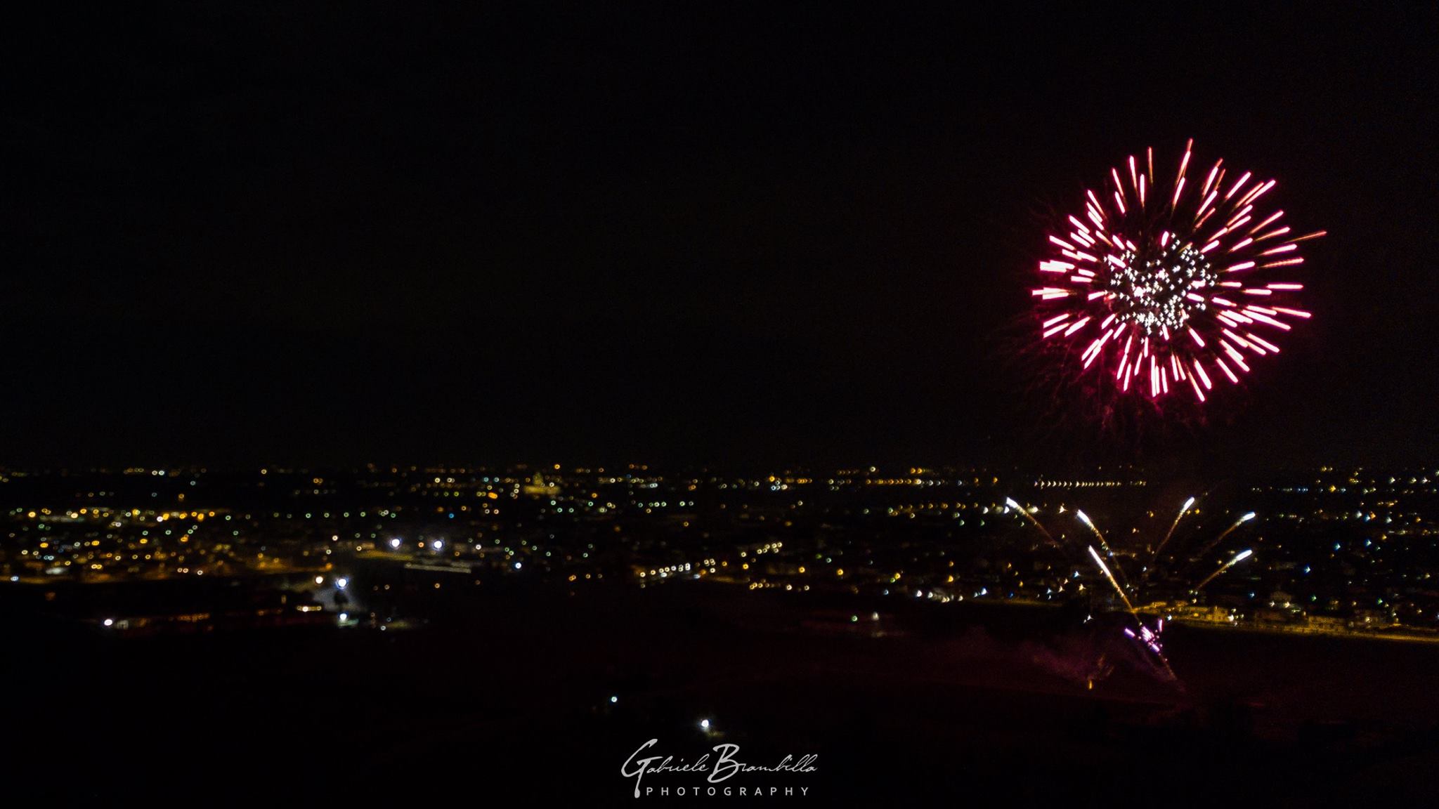 Santa Liberata 2019 Caravaggio fuochi d'artificio