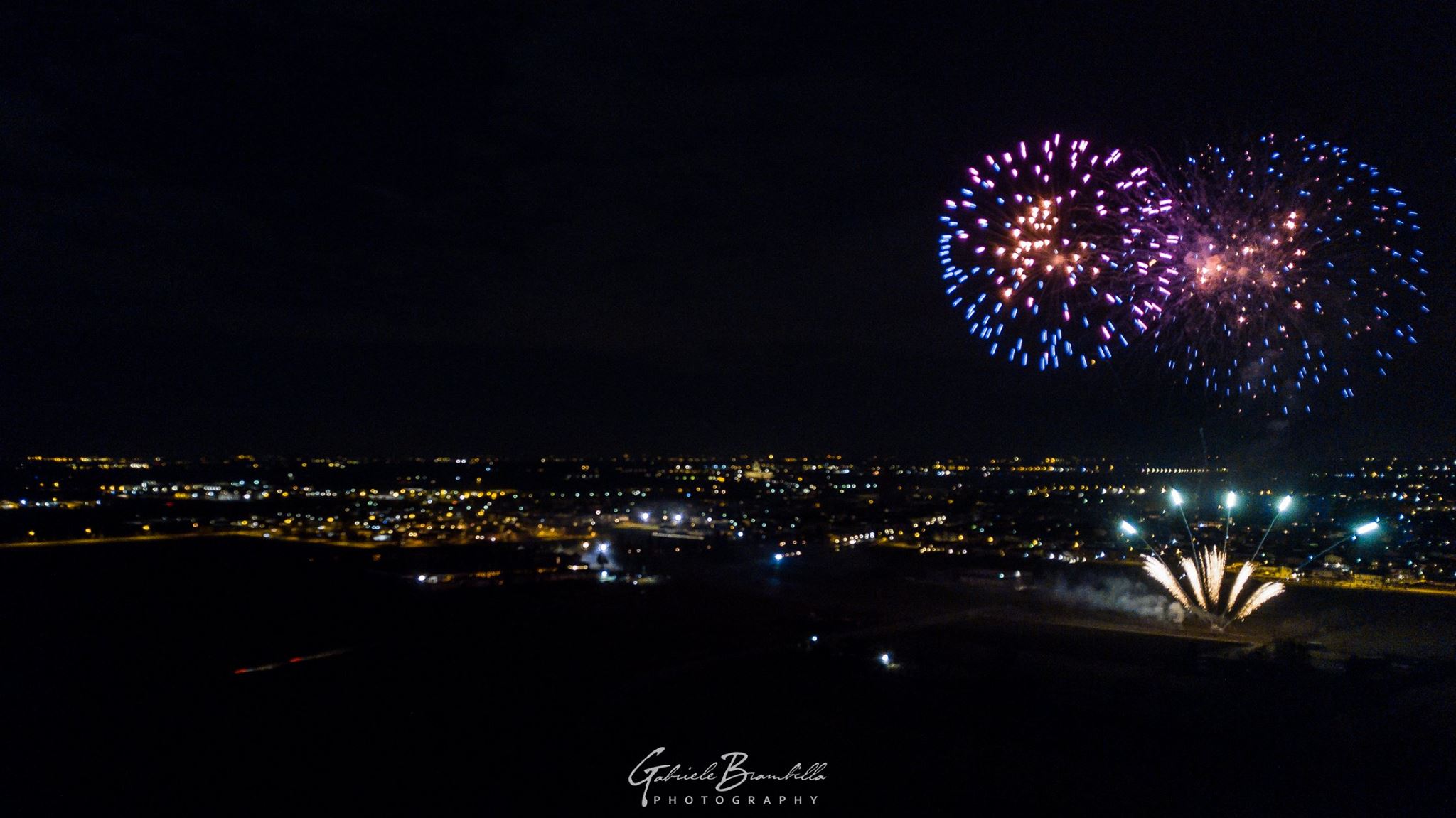 Santa Liberata 2019 Caravaggio fuochi d'artificio