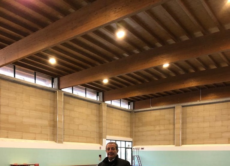 Geromina, torna la luce in palestra