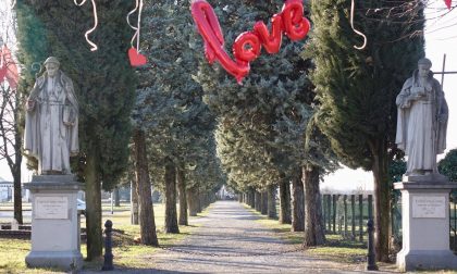 Basella tappezzata di cuori: nella frazione l'amore è nell'aria FOTO