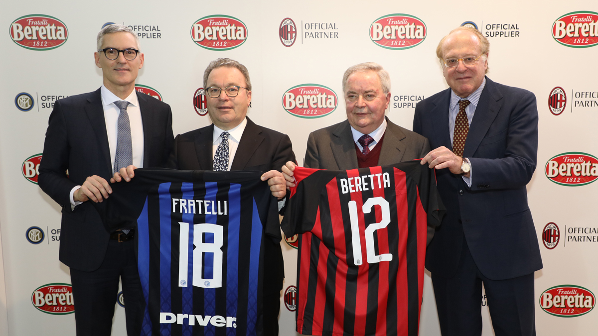 Milan e Inter, accordo con salumi Beretta per San Siro