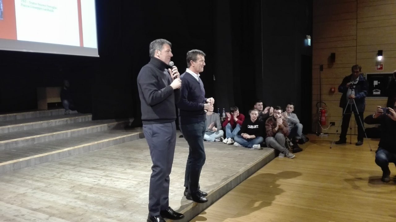 Renzi a Treviglio per una politica dove “i valori restano mentre i Salvini passano” FOTO