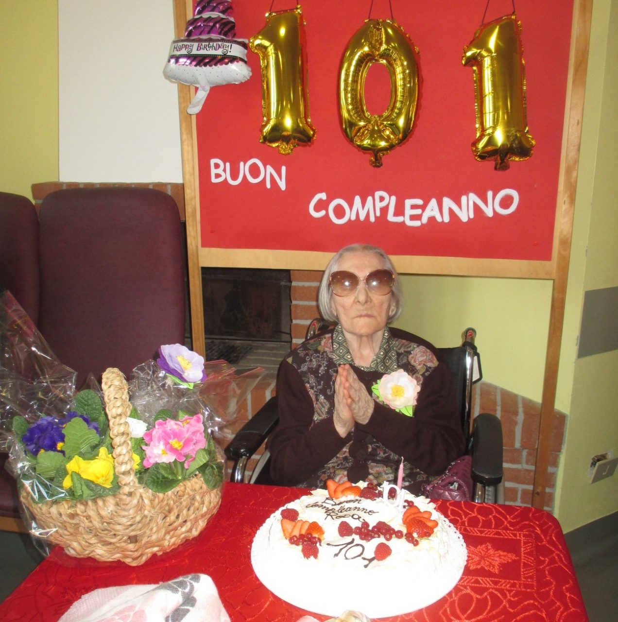 Rosa Pizzoccaro spegne 101 candeline