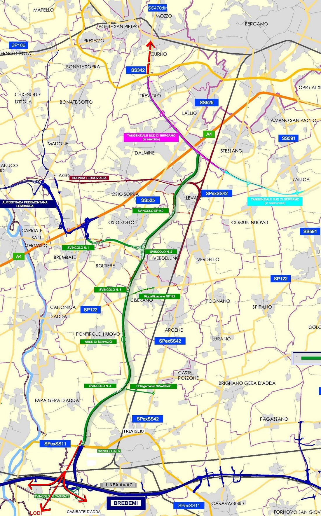 Autostrada Treviglio-Bergamo? A breve l'ok definitivo ...