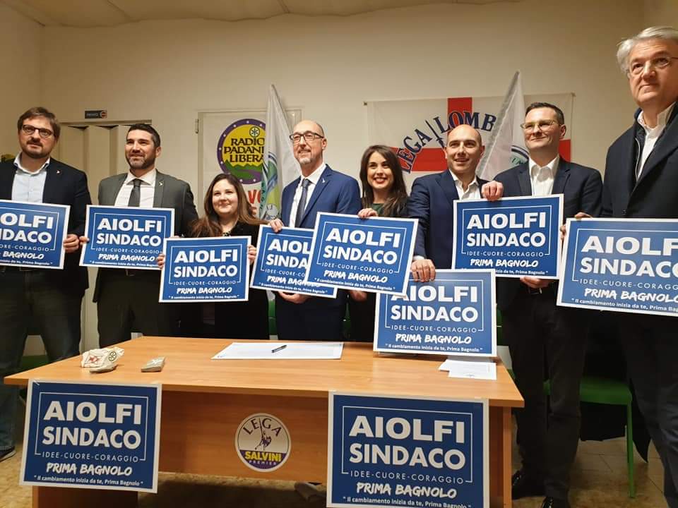 Paolo Aiolfi è il candidato ufficiale della lista Prima Bagnolo