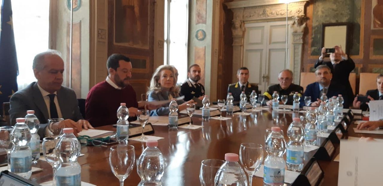 Salvini a Bergamo: “Zingonia è un modello: da degrado a buon governo” VIDEO