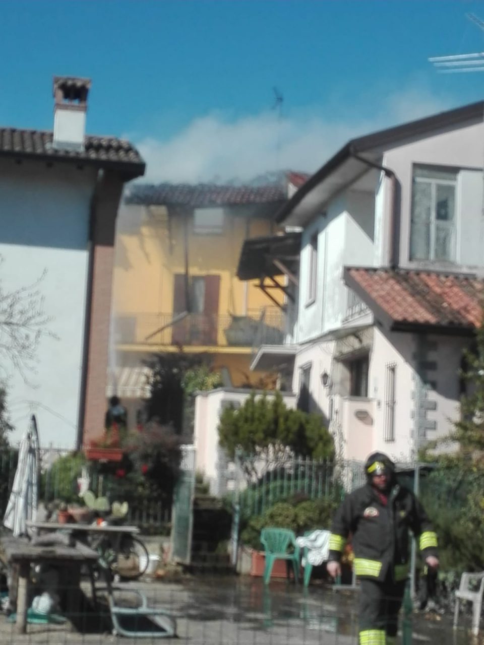 incendio a mozzanica