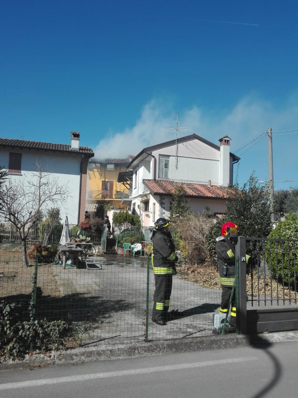 incendio a mozzanica
